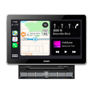 10.1″ CD/DVD Multimedia Receiver with Apple CarPlay and Android Auto – CAR8000