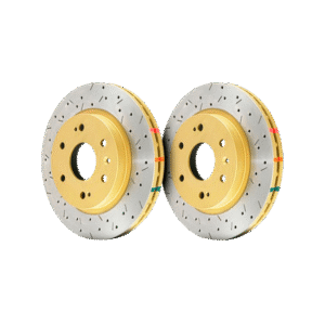 DBA Drilled and Slotted 4000 XS Brake Rotor