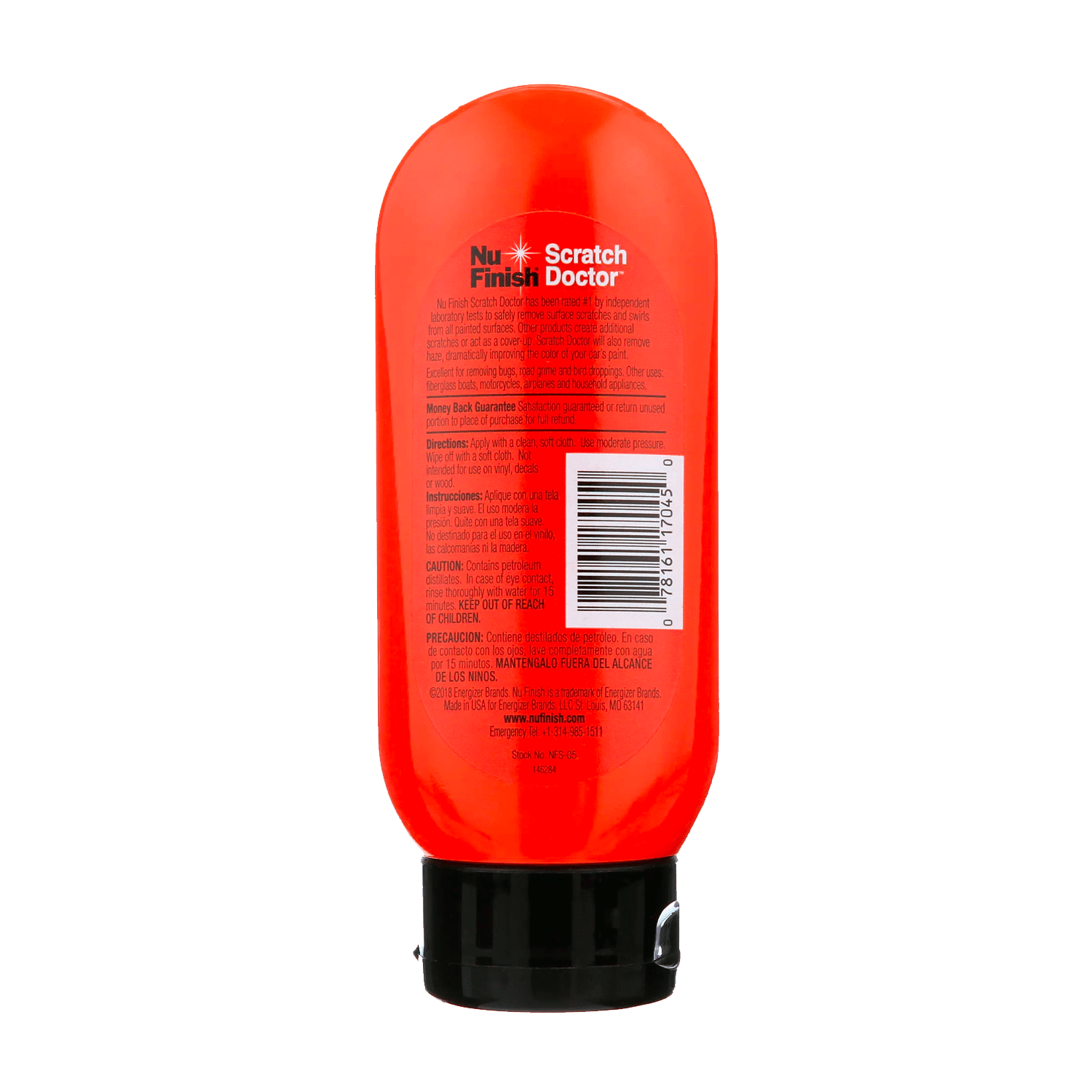 Nu Finish Scratch Doctor Car Scratch Remover, 6.5 oz. squeeze bottle - Image 2