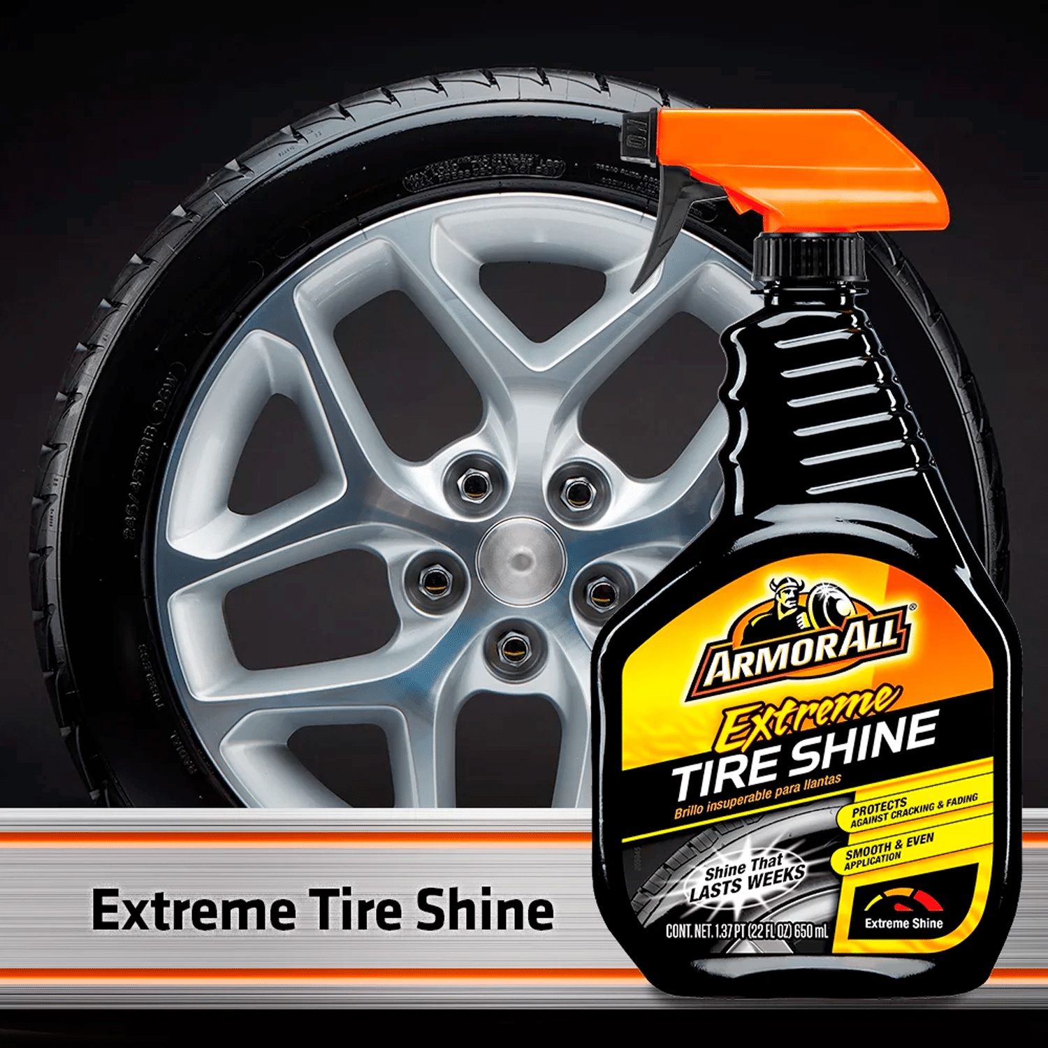 Armor All Extreme Tire Shine Spray - 22 OZ - Image 2