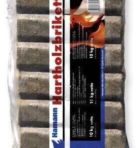 Hamann Hartholzbriketts 8-eckig mit Loch (10 kg)