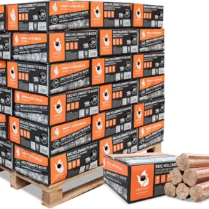 Heizfuxx BBQ-Buchenholzbriketts 18kgx18 Gebinde 324kg 18er Palette (BBP1818)