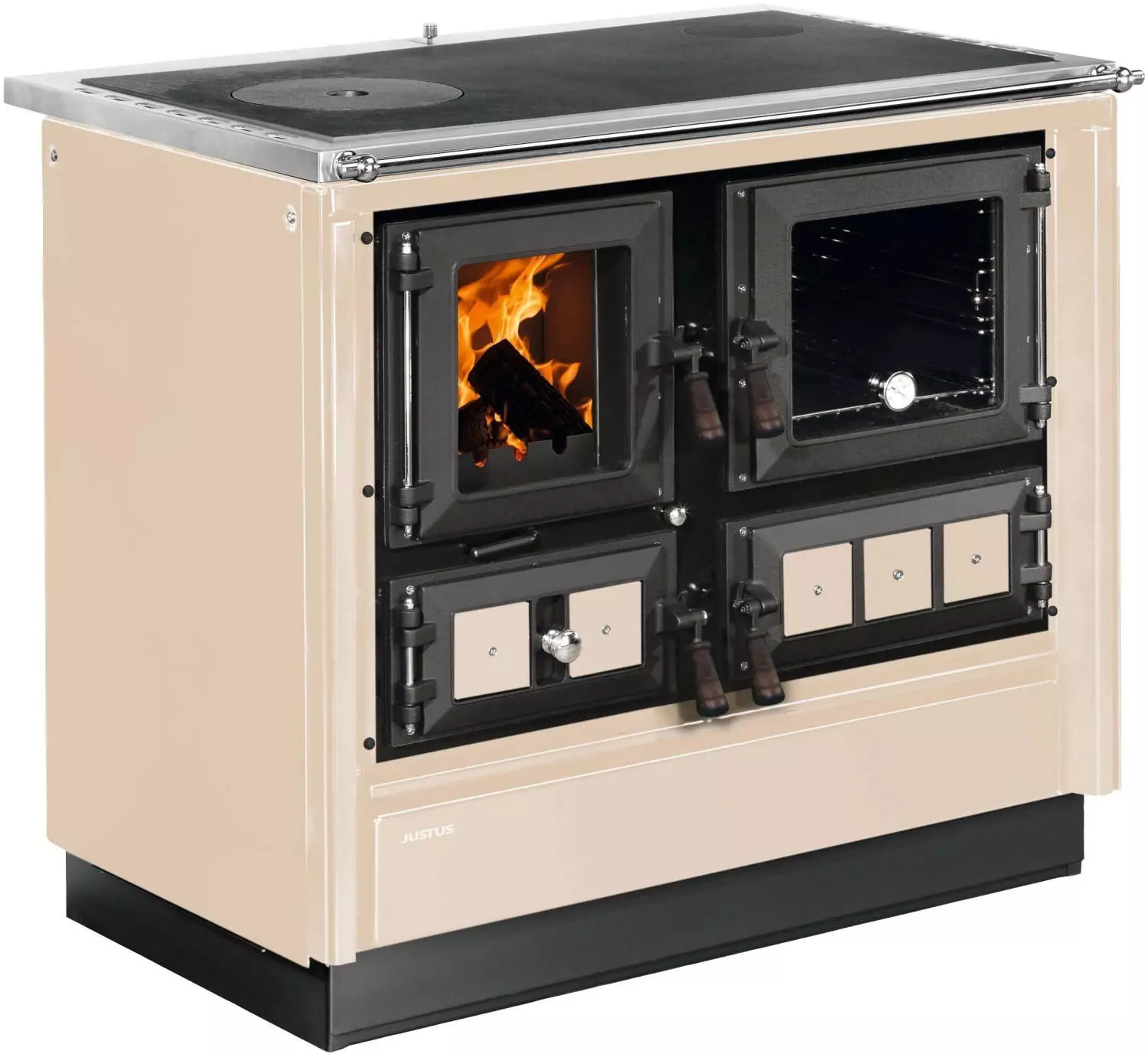 Justus Scheitholzherd Rustico-90 2.0 (7,0 kW) - Image 6
