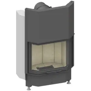Kamineinsatz Camina Schmid Pano 6751 h 51 cm Scheibenhöhe (9 kW)
