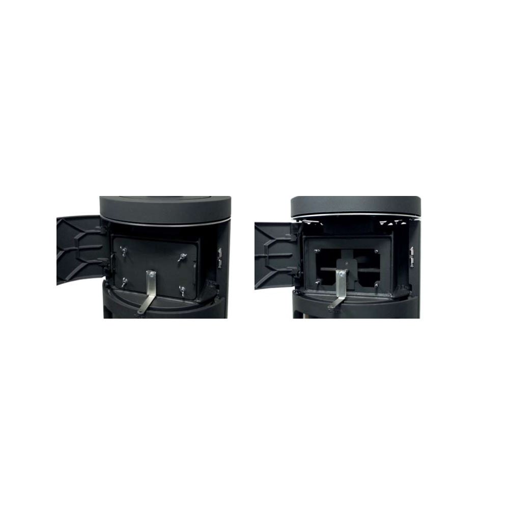 Wasserführender Guss-Kaminofen Leda Novia W (8 kW) mit LEDAT - Image 2