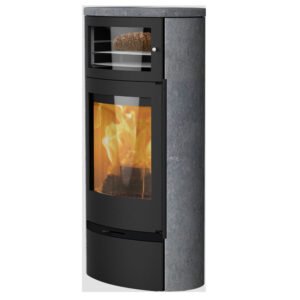 Kaminofen Lotus Jubilee 35 mit Warmhaltefach (7 kW)