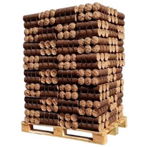 Holzbriketts – Nachtbriketts – Palette mit 960 kg – Lange Brenndauer